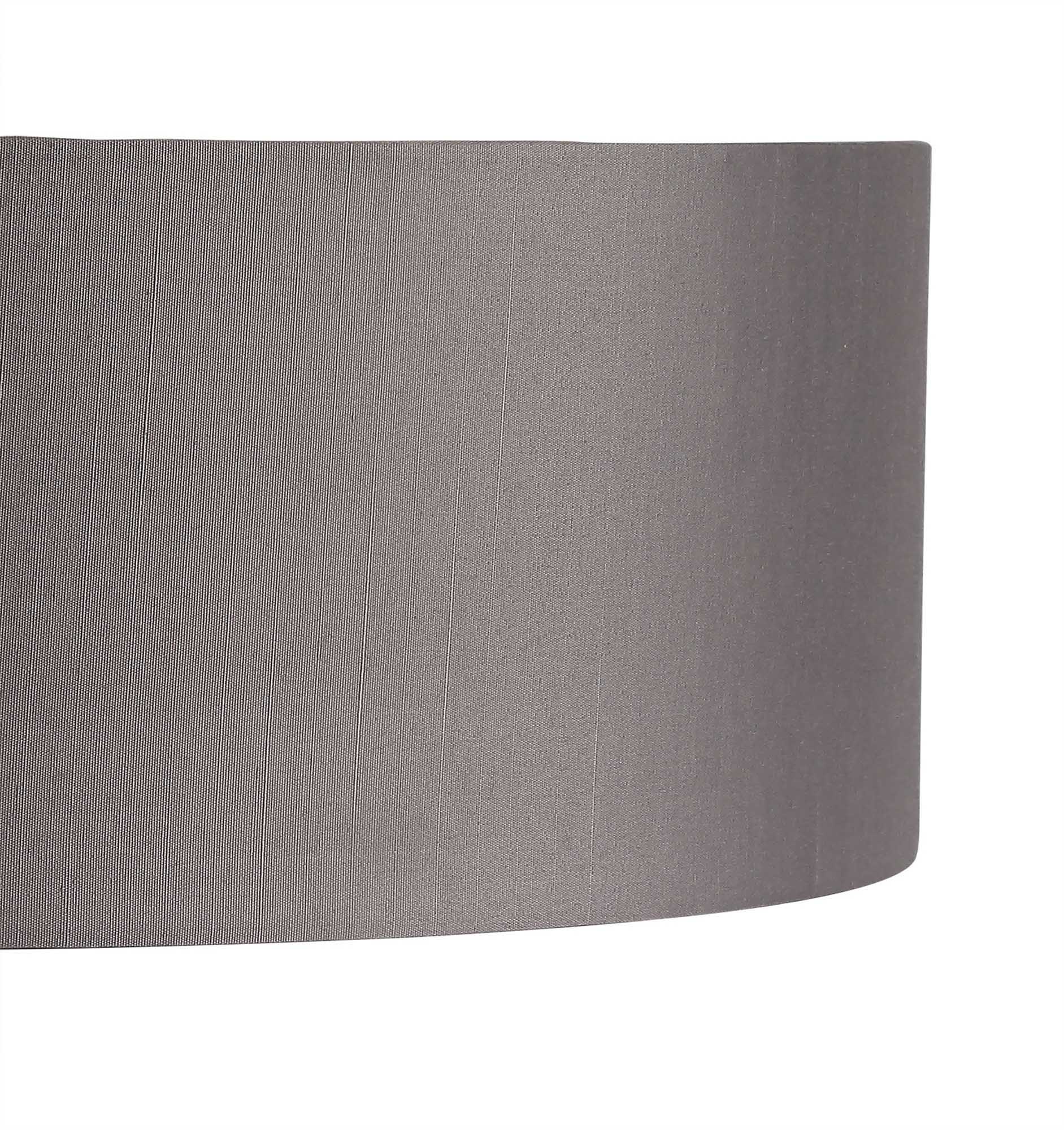 Baymont 45cm Semi Flush 5 Light Antique Brass, Grey/White DK0744  Deco Baymont